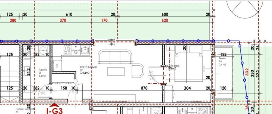 Jednosoban Apartman Na Prodaju Sa Terasom #I-G3 21