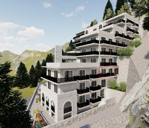 Montenegrina Residence - Apartman sa dve spavaće sobe - Terasa sa pogledom na more - #SU3-G1 63