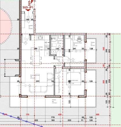 Montenegrina Residence - Apartman sa dve spavaće sobe - Terasa sa pogledom na more - #SU3-JP1 11