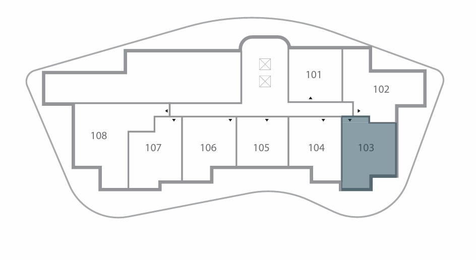 Pogled na more – Jednosoban stan D166-103 4 Pogled na more – Jednosoban stan D166-103 3
