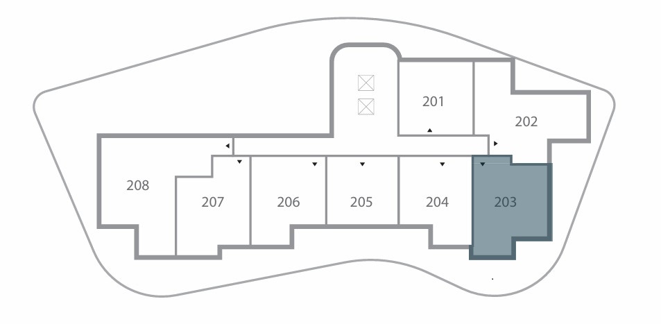 Bečići stanovi prodaja – Jednosoban stan D166-203 3