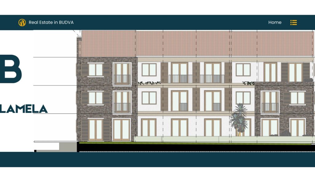 Palazzo Jaz - Jednosoban Apartman Površine 46m²- #B2 41