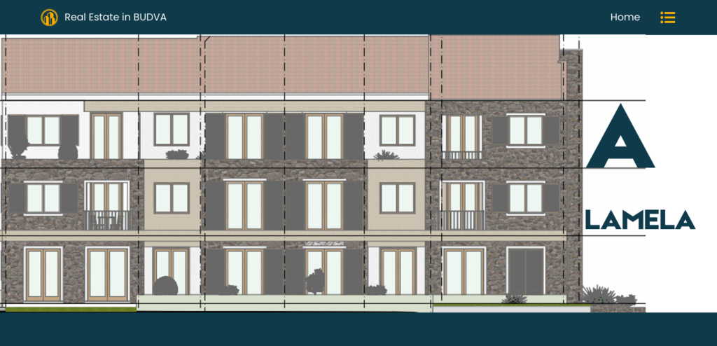 Palazzo Jaz - Jednosoban Apartman Površine 41,70m²- #A8 41