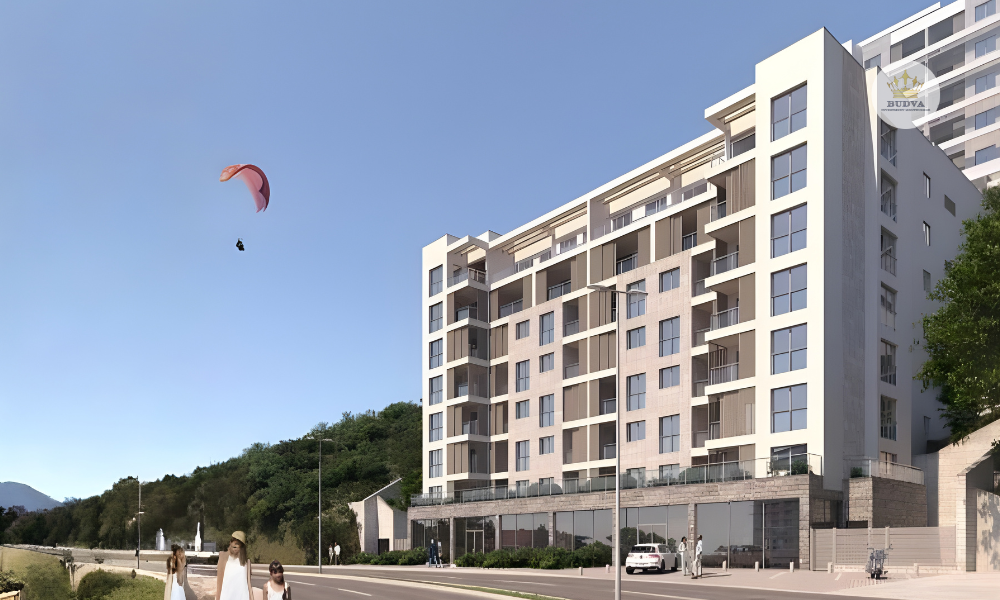 Apartmani Becice – prva linija