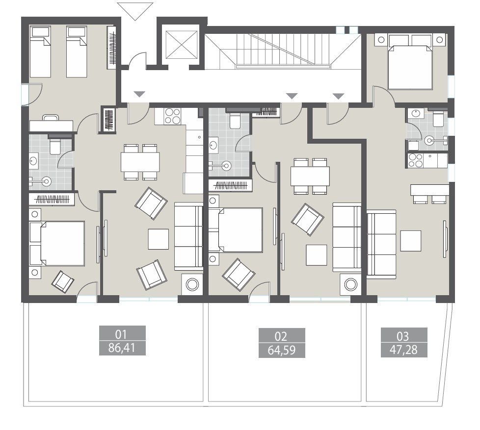 Tivat Residence - Prodaja stanova - U izgradnji 137