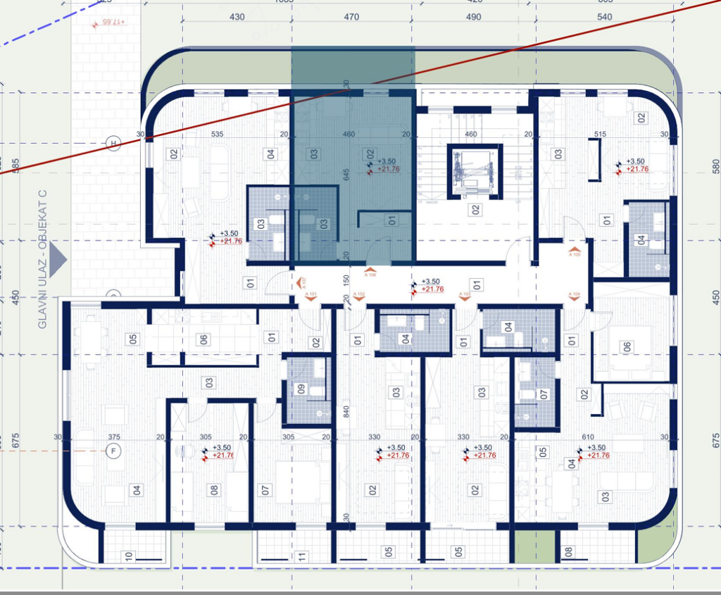 Ekskluzivni VIP Resort - Studio Apartmani - Objekat C - Budva 87