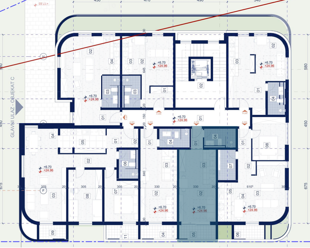 Ekskluzivni VIP Resort - Studio Apartmani - Objekat C - Budva 93