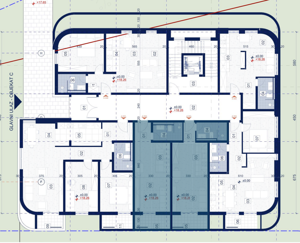 Ekskluzivni VIP Resort - Studio Apartmani - Objekat C - Budva 81