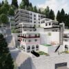 Montenegrina Residence – Apartman sa jednom spavaćom sobom – 39.39m2 – 1. sprat – Centralni pogled – #SU2-J1/2