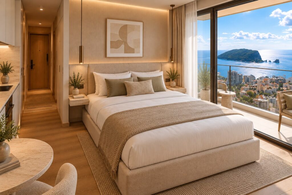 Montenegrina Residence - Studio apartman - 27.47m2 - 5. sprat - Pogled na more - #SU6-D1/1 96 Montenegrina Residence - Studio apartman - 27.47m2 - 5. sprat - Pogled na more - #SU6-D1/1 95