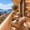 Montenegrina Residence – Studio apartman – 27.47m2 – 5. sprat – Pogled na more – #SU6-D1/1