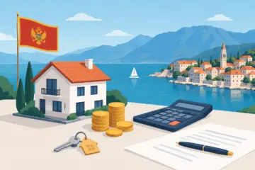 Porez pri kupovini nekretnine u Crnoj Gori