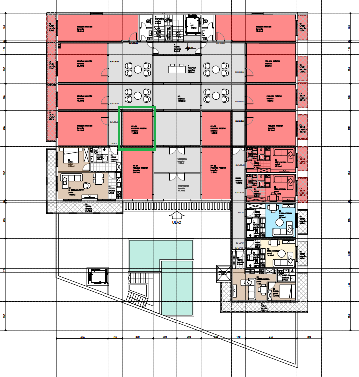 Montenegrina Residence - Poslovni prostor - 14.35m2 - Prizemlje - #PP-04 45